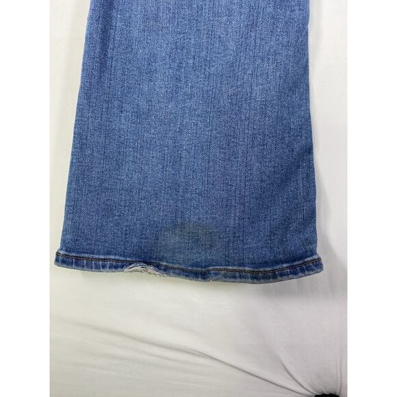 ASOS Jeans Women's 28x36 Tall Blue Light Wash High Rise Flare Jeans - Picture 8 of 10